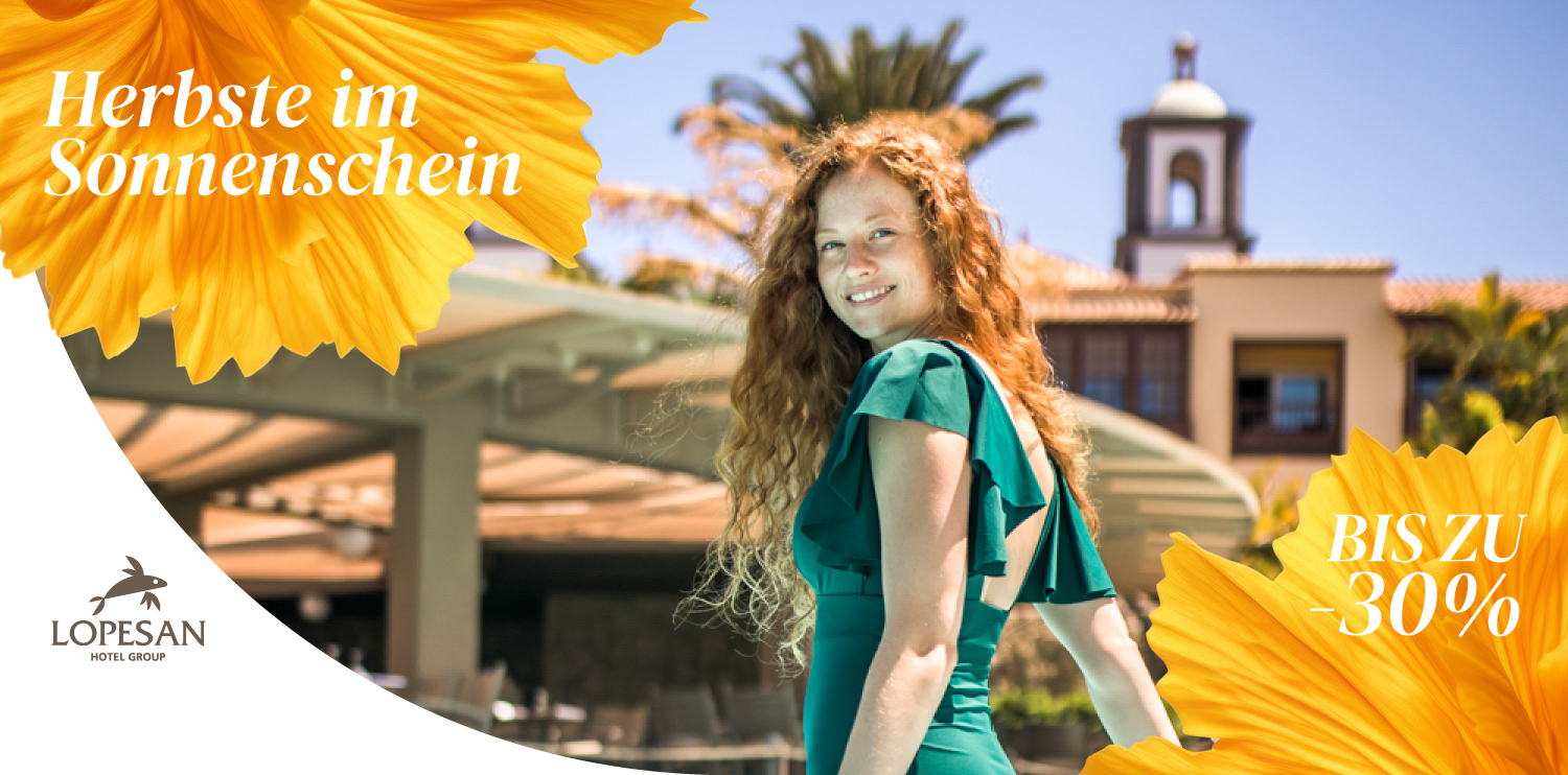  Herbstangebote in Lopesan Hotels auf Gran Canaria 